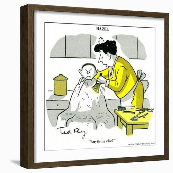 Hazel Cartoon-Ted Key-Framed Giclee Print