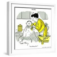 Hazel Cartoon-Ted Key-Framed Giclee Print