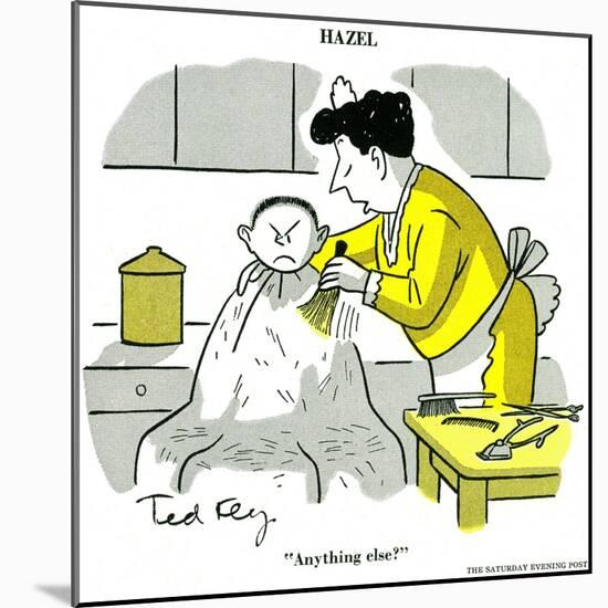 Hazel Cartoon-Ted Key-Mounted Giclee Print