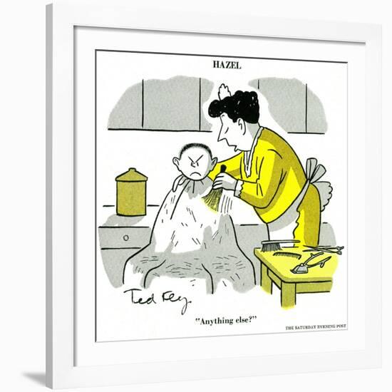 Hazel Cartoon-Ted Key-Framed Giclee Print