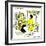 Hazel Cartoon-Ted Key-Framed Giclee Print