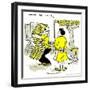 Hazel Cartoon-Ted Key-Framed Giclee Print