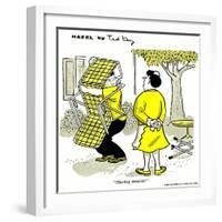 Hazel Cartoon-Ted Key-Framed Giclee Print