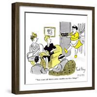 Hazel Cartoon-Ted Key-Framed Giclee Print