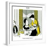 Hazel Cartoon-Ted Key-Framed Giclee Print