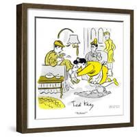 Hazel Cartoon-Ted Key-Framed Giclee Print