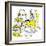 Hazel Cartoon-Ted Key-Framed Giclee Print