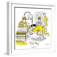 Hazel Cartoon-Ted Key-Framed Giclee Print