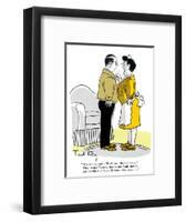 Hazel Cartoon-Ted Key-Framed Giclee Print