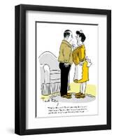 Hazel Cartoon-Ted Key-Framed Giclee Print