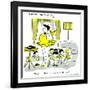 Hazel Cartoon-Ted Key-Framed Giclee Print