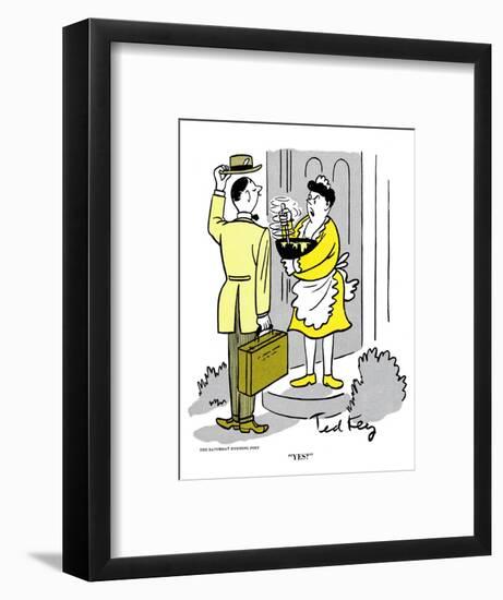 Hazel Cartoon-Ted Key-Framed Giclee Print