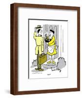 Hazel Cartoon-Ted Key-Framed Giclee Print