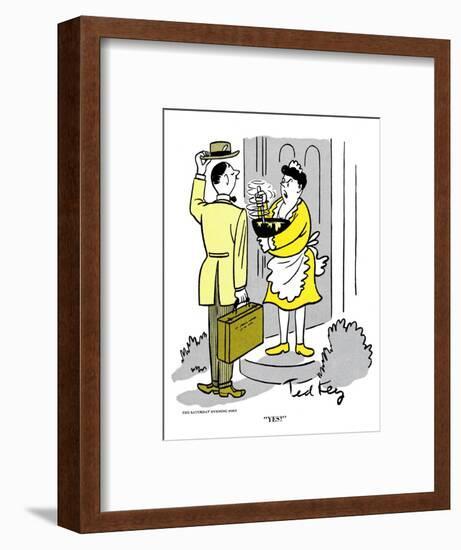 Hazel Cartoon-Ted Key-Framed Giclee Print