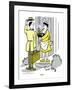 Hazel Cartoon-Ted Key-Framed Giclee Print