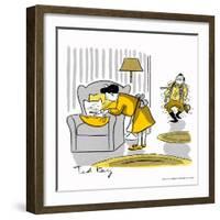 Hazel Cartoon-Ted Key-Framed Giclee Print