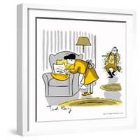 Hazel Cartoon-Ted Key-Framed Giclee Print