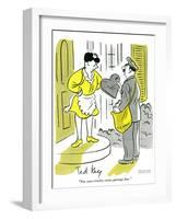 Hazel Cartoon-Ted Key-Framed Giclee Print