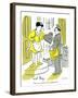 Hazel Cartoon-Ted Key-Framed Giclee Print