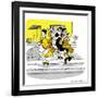 Hazel Cartoon-Ted Key-Framed Giclee Print