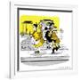 Hazel Cartoon-Ted Key-Framed Giclee Print