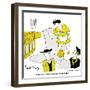 Hazel Cartoon-Ted Key-Framed Giclee Print