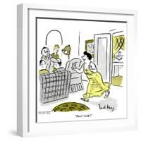 Hazel Cartoon-Ted Key-Framed Giclee Print