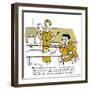 Hazel Cartoon-Ted Key-Framed Giclee Print