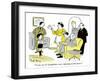 Hazel Cartoon-Ted Key-Framed Giclee Print