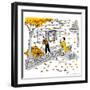 Hazel Cartoon-Ted Key-Framed Giclee Print