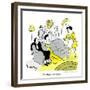 Hazel Cartoon-Ted Key-Framed Giclee Print