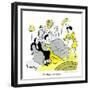 Hazel Cartoon-Ted Key-Framed Giclee Print