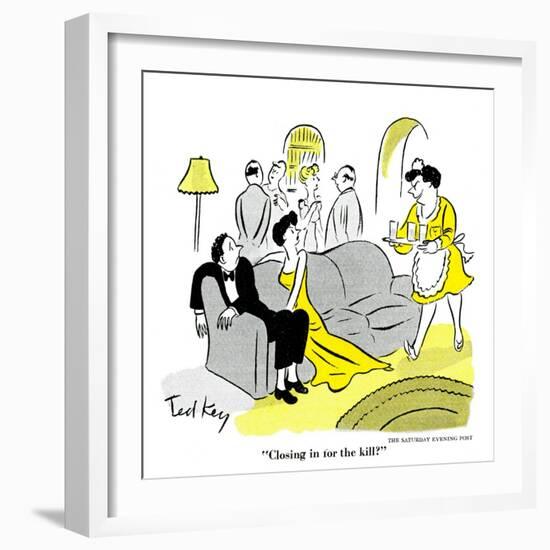 Hazel Cartoon-Ted Key-Framed Giclee Print