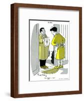 Hazel Cartoon-Ted Key-Framed Giclee Print