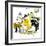 Hazel Cartoon-Ted Key-Framed Giclee Print