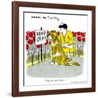 Hazel Cartoon-Ted Key-Framed Giclee Print