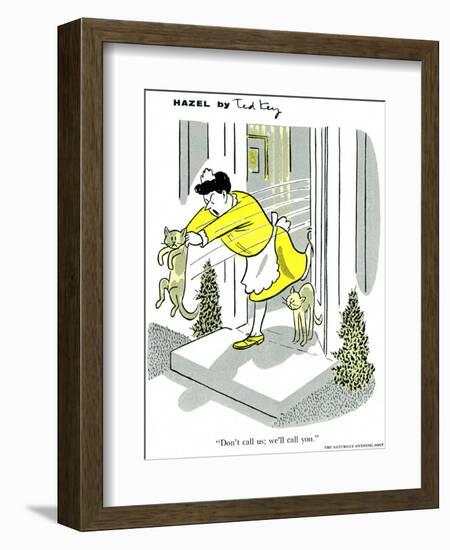 Hazel Cartoon-Ted Key-Framed Giclee Print