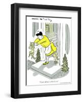 Hazel Cartoon-Ted Key-Framed Giclee Print