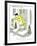 Hazel Cartoon-Ted Key-Framed Giclee Print