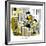 Hazel Cartoon-Ted Key-Framed Giclee Print