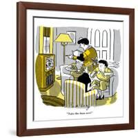 Hazel Cartoon-Ted Key-Framed Giclee Print