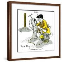 Hazel Cartoon-Ted Key-Framed Giclee Print