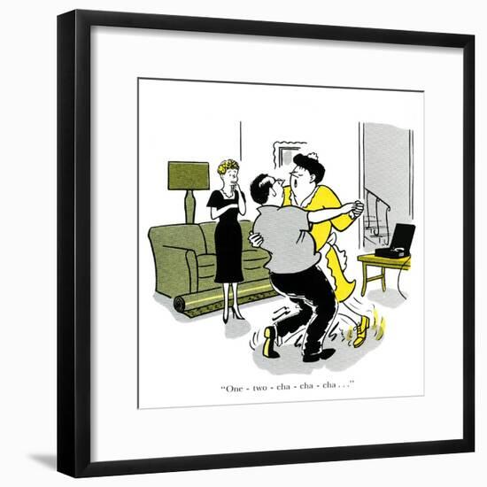 Hazel Cartoon-Ted Key-Framed Giclee Print