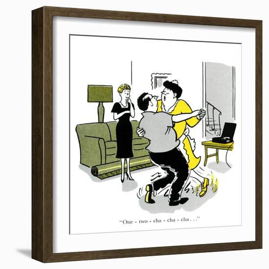 Hazel Cartoon-Ted Key-Framed Giclee Print