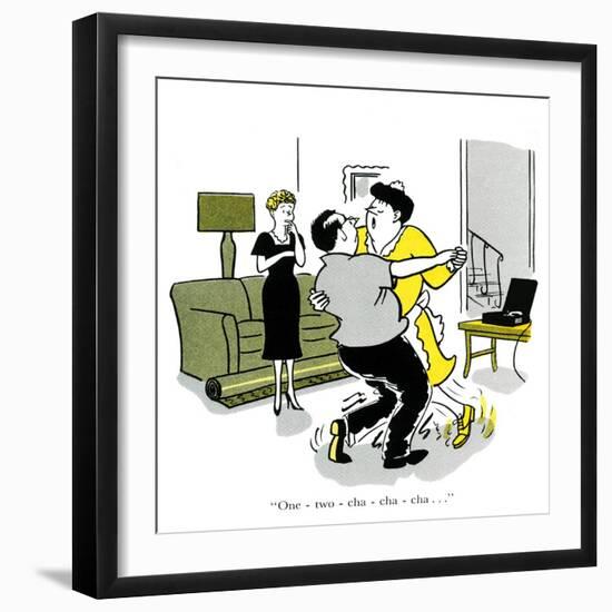 Hazel Cartoon-Ted Key-Framed Premium Giclee Print