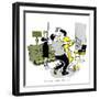 Hazel Cartoon-Ted Key-Framed Premium Giclee Print