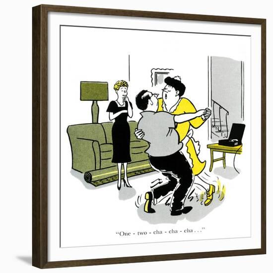 Hazel Cartoon-Ted Key-Framed Giclee Print