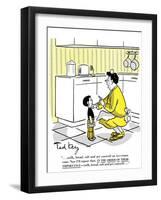 Hazel Cartoon-Ted Key-Framed Giclee Print