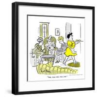 Hazel Cartoon-Ted Key-Framed Giclee Print