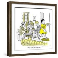 Hazel Cartoon-Ted Key-Framed Giclee Print